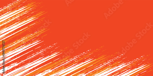 Orange and white grunge texture background