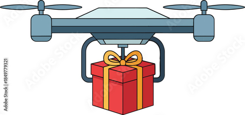 Gift Box in Arcade Claw Machine