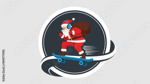 A blue ribbon with a checkmark icon symbolizing approval and validation on a white background from a straightforward viewpoint.