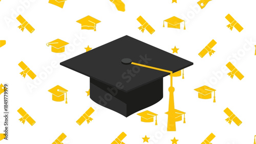 A blue ribbon with a checkmark icon symbolizing approval and validation on a white background from a straightforward viewpoint.