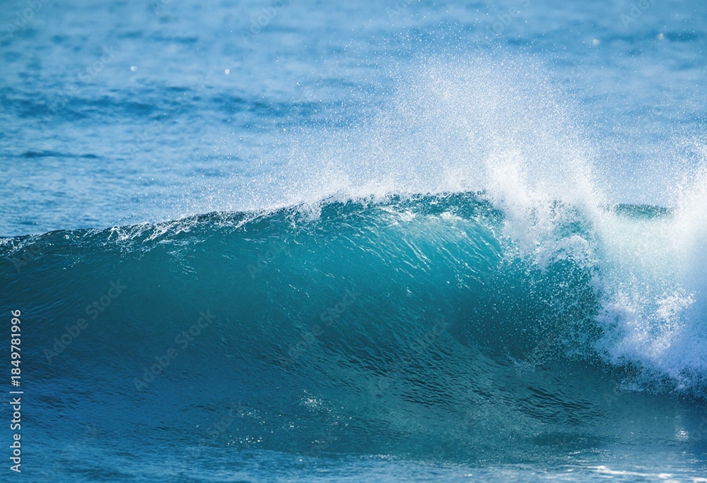 Fototapeta premium Sea water ocean wave
