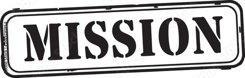 mission complete stamp. mission complete round stamp set isolated on white background