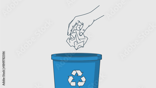 A blue ribbon with a checkmark icon symbolizing approval and validation on a white background from a straightforward viewpoint.