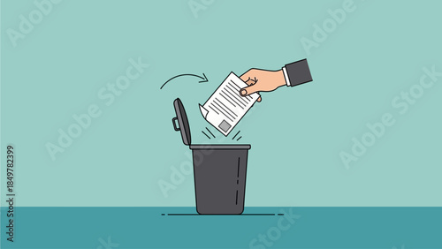 A blue ribbon with a checkmark icon symbolizing approval and validation on a white background from a straightforward viewpoint.