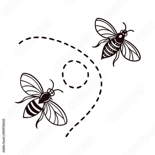 Bee Path Plotter File Svg