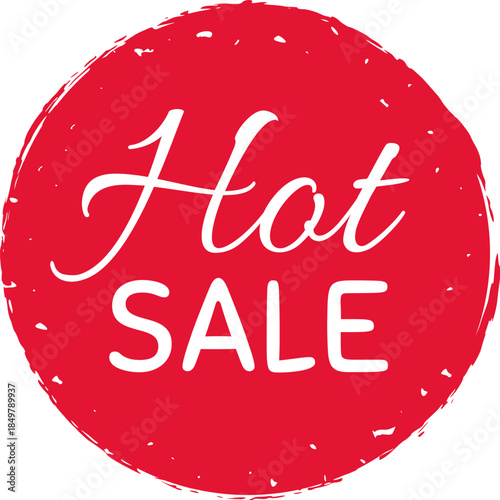 Hot sale marketing banner promoting special discounts and offers