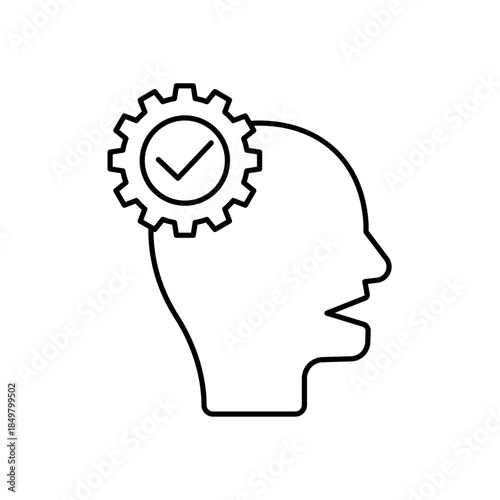 Icon a Interpretation, isolated against a clean background.