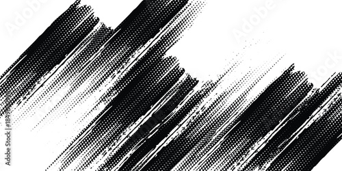 Abstract halftone white and blue color pattern gradient grunge texture background. Dots pop art comics sport style vector background eps10