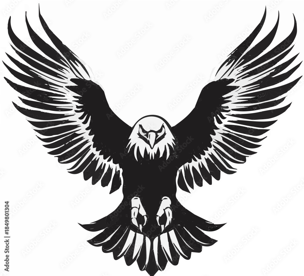 Obraz premium eagle vector illustration