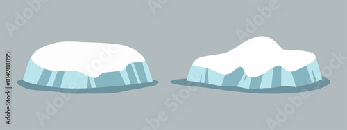 Simple Illustration of an Iceberg