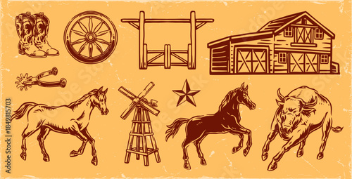Rustic western design