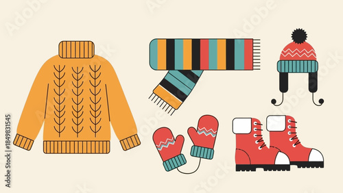 Winter Clothing and Accessories for Cold Weather.