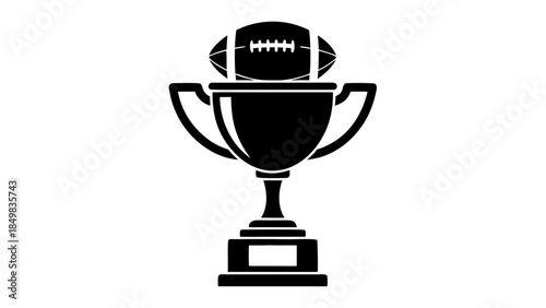 American Football Trophy Icon