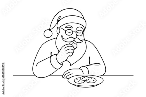 Santa's Midnight Snack.