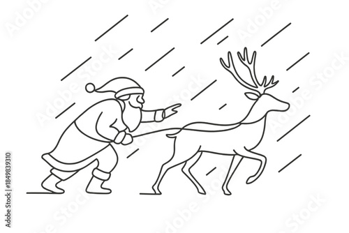 Santa's Snowstorm Journey.