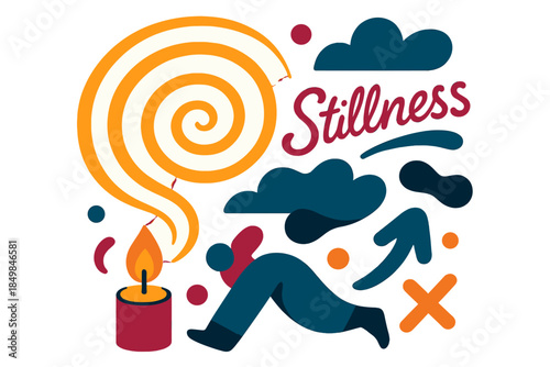 Candle Flame Spiral.