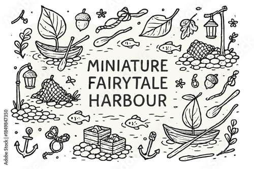 Miniature Fairytale Harbour.