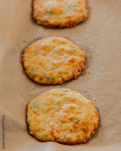 Crispy Cheddar Savory Cookies – Golden Baked Snack