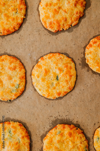 Crispy Cheddar Savory Cookies – Golden Baked Snack