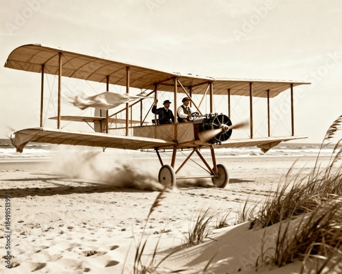 The first successful powered airplane enabled modern aviation, transforming transportation, warfare, and global connectivity.