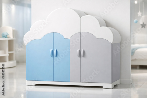 Cloud Shaped Wardrobe