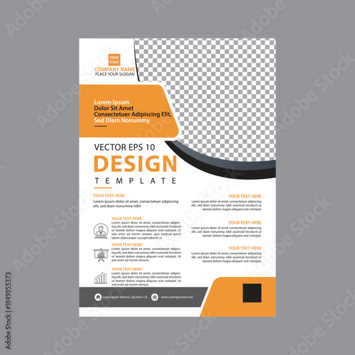 Business flyer template vector design 1.eps