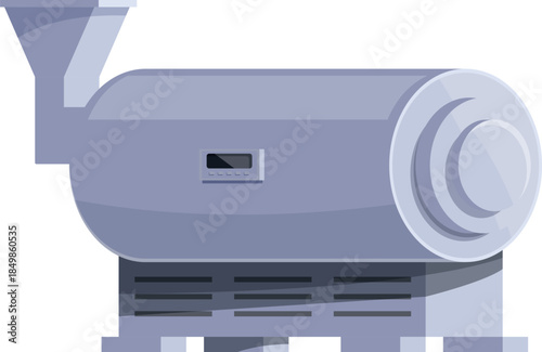 Modern coffee roasting machine ensuring perfect bean roasting for optimal flavor and aroma