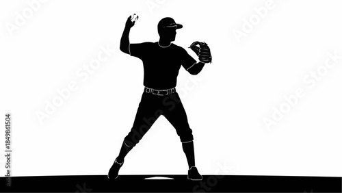 silhouette of a woman dancing