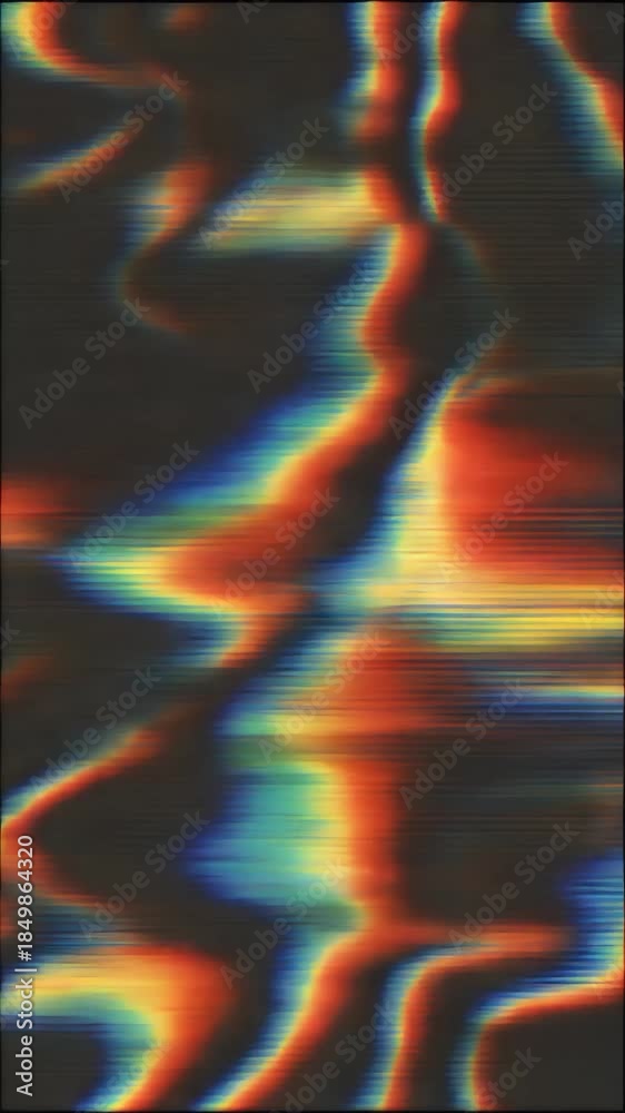 custom made wallpaper toronto digitalSoft analog signal distortion loop animation vintage glitch effect subtle waveform interference visual design seamless motion background