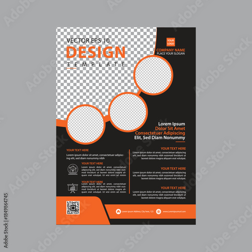 Business flyer template vector design 2.eps