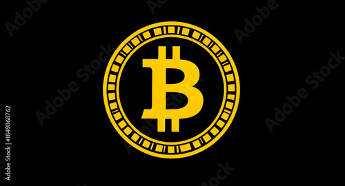 bitcoin symbol illustration, bitcoin logo vector icon, bitcoin sign cryptocurrency, digital bitcoin currency symbol, bitcoin icon flat design, bitcoin logo minimalist style, bitcoin sign isolated vect