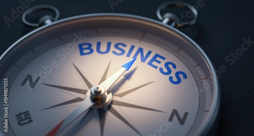 Wallpaper Mural Business Compass Finding Your Direction for Success Torontodigital.ca