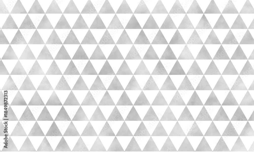 Fototapeta premium グレーの柔らかい水彩鱗文背景 透過