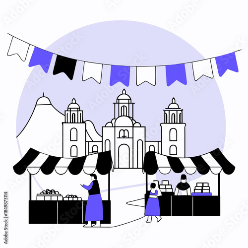 illustration of a house with a bird