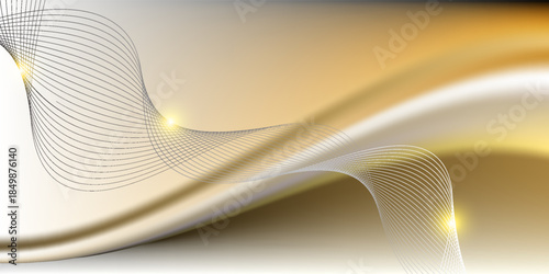 abstract gold brown smoke, abstract futuristic background with glowing neon moving high