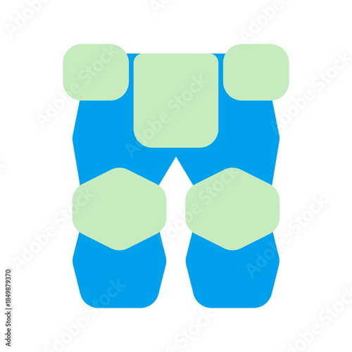 armour duo tone icon