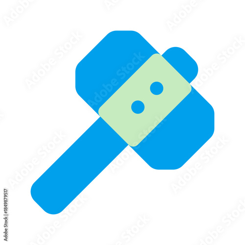 hammer duo tone icon