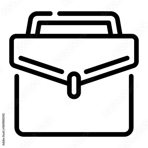 briefcase line icon