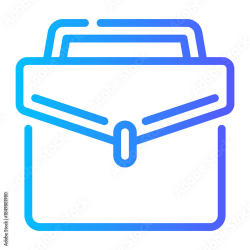briefcase gradient icon
