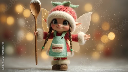 Strawberry Fairy Baker