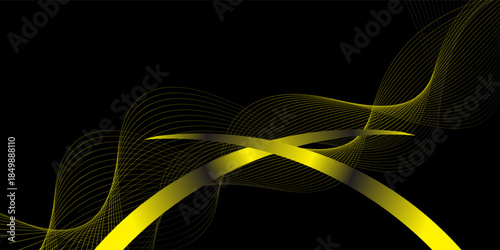 abstract gold brown smoke, abstract futuristic background with glowing neon moving high