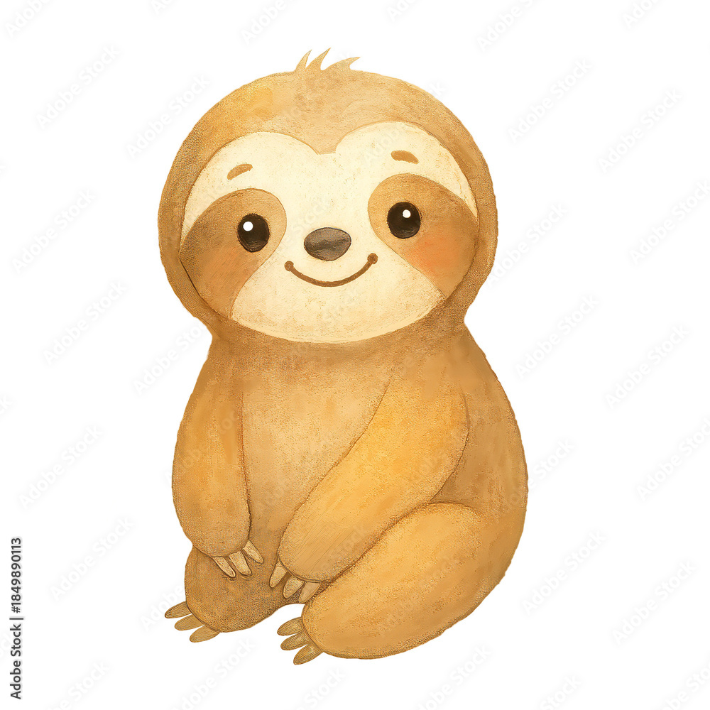 Fototapeta premium Cute animals of the Amazon