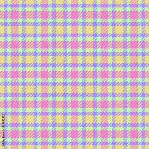 Unique vector check background, gentleman textile tartan fabric. Greeting seamless texture plaid pattern in light and indigo colors.