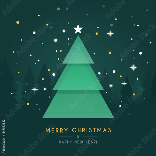 Minimal geometric tree with starlight