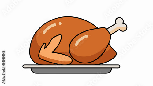 snail with a plate of food