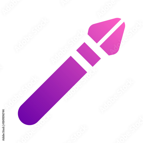 spear glyph gradient icon