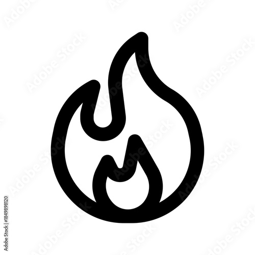 fire line icon