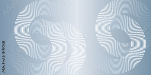 Abstract circle lines on gray background. Geometric stripe line art design for poster, brochure, cover, website, banner.