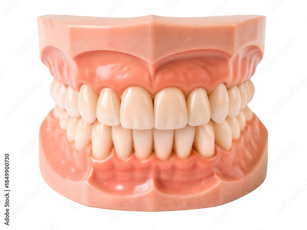 Obraz premium Dental X-Ray Image Showing Teeth and Jaw Structure