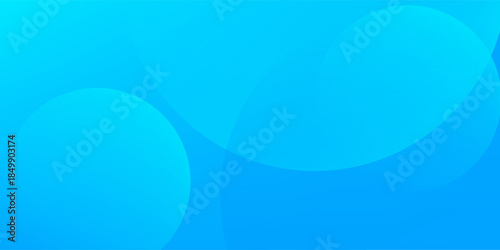 Abstract background blue with dynamic circle shape elements. Trendy and modern geometric gradient background. Vector Illustration